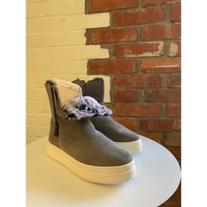 J slides Grey Suede Tristan WP